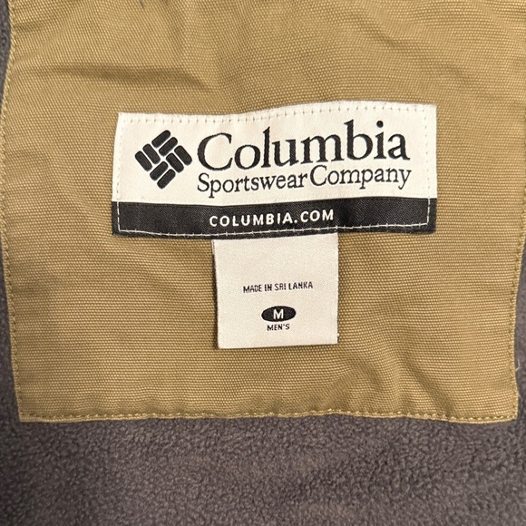 Columbia Men's Khaki Hooded Jacket - Picture 2 of 10